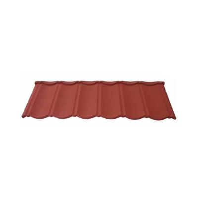 China Modern Stone Coated Roofing Bond Metal Tile Color Roofing Tile Roof Material for sale