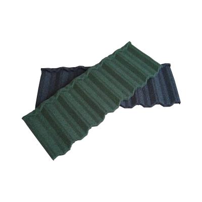 China Modern Colorful Coated Metal Roof Tile Manufacturer Anti Corrosion 0.40mm / 0.45mm Classic Tile for sale