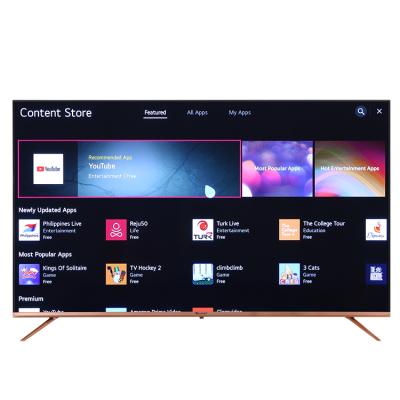 China Home hotel tv 55 inch 4k hd tv ultra smart televisions for sale