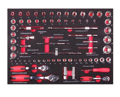 China Car Repair 72pcs Auto Repair Tool Kits 90 Pcs Ratchet Wrench Socket Set Vehicle Maintenance Tool for sale