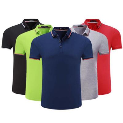 China 80% Cotton+20% Mulberry Silk Anti-Shrink High Quality Running Uniform Custom Made Man Polo T-Shirt for sale