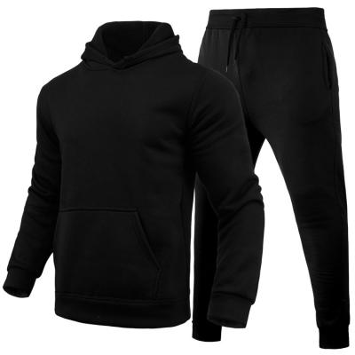 China Wholesale Custom Anti-UV Sweatsuit 2 Pieces Mens Fleece Autumn Clothing Pants Sets Mens Joggers Suit Set for sale