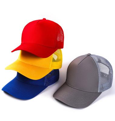 China HIGH QUALITY COMMON Style Logo Hat Maker Stylish Top Stylish Custom Embroidery 5 Panel Baseball Cap With Mesh Back for sale