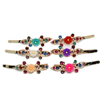 China Hair Decoration Accessories Bead Water Drill Chain Hairpin Hair Clip Bridal Flowers Wedding Dress Accessories for sale