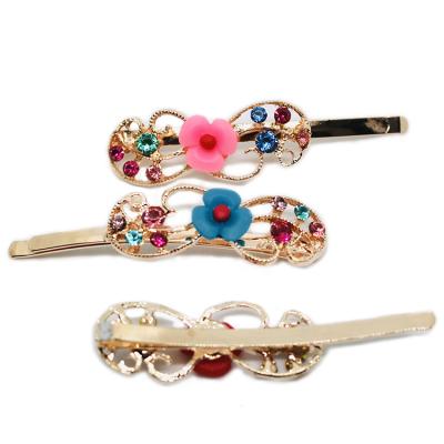 China Hair decoration accessories 2019 wholesale cheap hair pins accessories pearl flower hairpins wedding bridal hair pins for sale