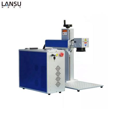 China Air Cooled 20w 30w 60w 100w Laser Marking Machine PCB Laser Marking Machine Plastic Metal Laser Engraving for sale