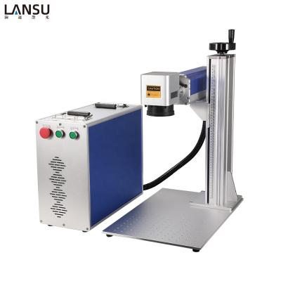 China Raycus Laser Source Fiber Laser Marking Machine Price 100w Gold Air Cooled Jewelry Making Machine for sale