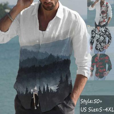 China Autumn Spring Wholesale Custom Men's anti-pilling dress shirts long sleeved classic casual shirt for men for sale