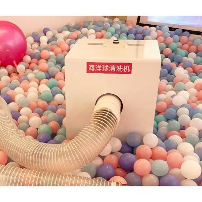 China Commercial use Party rental equipment white soft play equipment kids ball pit balls ball pit cleaning machine for sale