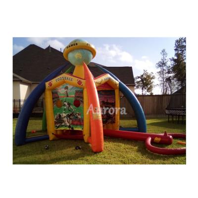 China Eco-Friendly Backyard kids jumping castle juegos inflables infantil carnival game inflatable world of sport game for sale