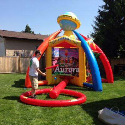 China Eco-Friendly Outdoor party event juegos inflables infantil junior sports Inflatable world of sports game soccer sport game for sale