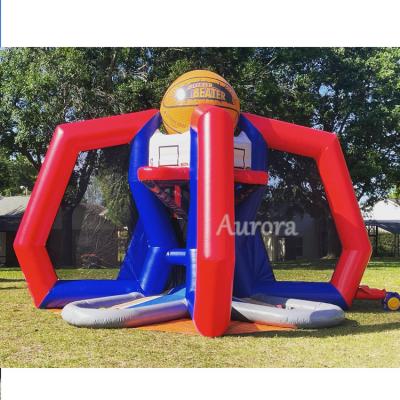 China Eco-Friendly Commercial blow up party event juegos inflables infantil carnival game inflatable basketball Sstart bounce house for sale