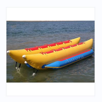 China Modern Hot Sale Inflatable banana boat Water Sport Game Customization Towable Speed Boat Inflatable Banana Boat for sale