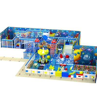 China Indoor soft playground equipment Sets Soft Play Area Kids Play Large Ocean Ball Pool Equipment Customized Indoor Playground for sale