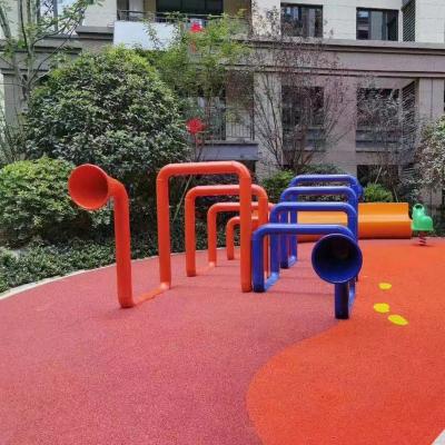 China Plastic+Metal+Steel Educational Toy Loud Children Equipment Playhouse Kids Outdoor Playground Equipment for sale