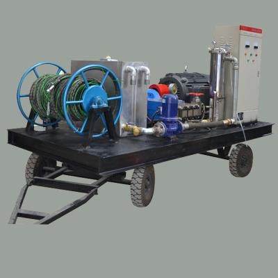 China 1000bar Industrial High Pressure Boiler Tube Cleaner Foam Cleaning Descaling / Stripping Equipment for sale