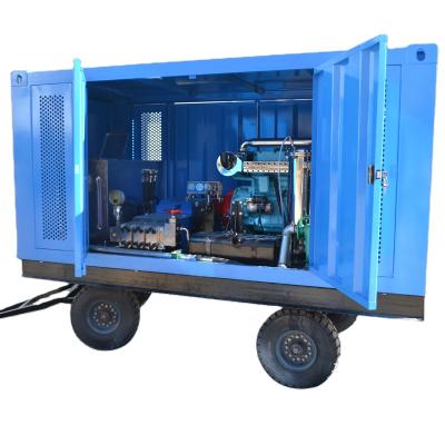 China Other 1000 Bar Industrial Cleaning Machine Equipment Tube Cleaning System Water Blowing High Pressure Cleaner for sale