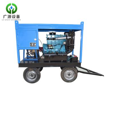 China Hotels 500bar Diesel Engine High Pressure Water Jet Cleaner 30kw High Pressure Cleaner Machine for sale