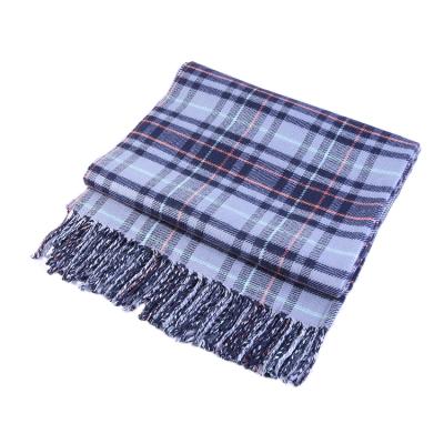 China Classic single series. China Supplier High Quality Handwoven Plaid Winter Scarf for sale