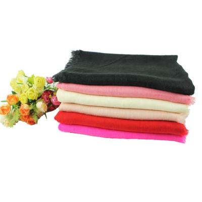 China Cashmere Factory Manufacture Various Cashmere Pleated Women Shawl for sale