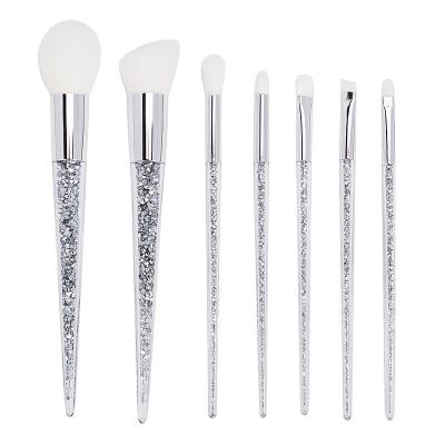 China Yue Soft Hair 2021 High Quality Bling Diamond Makeup Brushes Premium Makeup Brush Set Private Makeup Brushes for sale