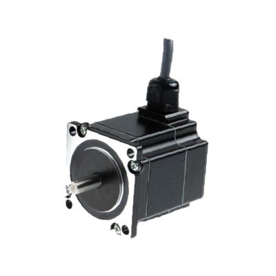 China 57mm industrial control system NEMA23 two phase stepper motor PST57IP255-4F40S cheap waterproof type for sale