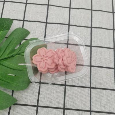 China Process Disposable Disposable Cookies Plastic Blister Tray With Cover for sale