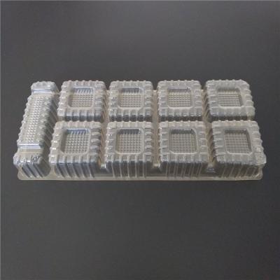 China Recycled Hot Clear Transparent Thermoforming Materials Selling Food Grade Cookie Insert Plastic Tray for sale