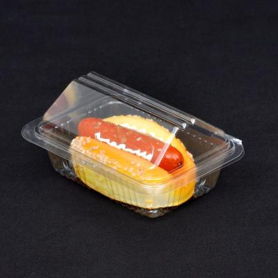 China Recycled Clear Disposable Plastic Custom Materials Transparency Pastry Boxes for sale