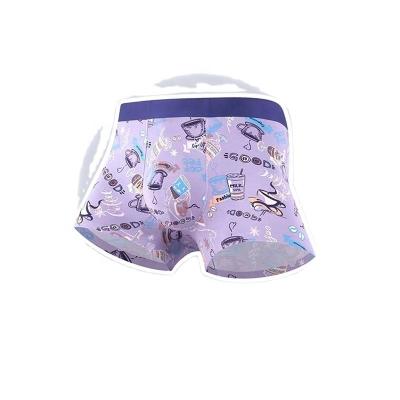 China Anti-Bacterial 2023 Factory OEM Custom Custom logo Men Boxer Shorts Full Print Styles Boxer For Men Breathable Men's Underwear for sale