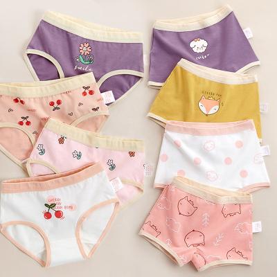 China Breathable Bulk stock Children Clothing Kids Panties 5A bacteriostasis Girl Briefs Underwear Lovely Cartoon Panties Cute Kids Girls Panties for sale