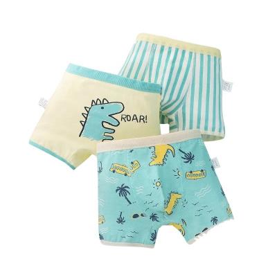 China Breathable Cool Baby Boys Underwear Cute print Sport Children's Shorts Panties for Boy Toddler Teenagers Comfortable Cotton Underpants for sale