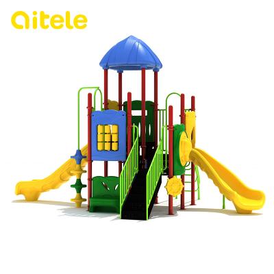 China galvanized pipe & High Quality LLDPE Play Ground Slides Toys Kindergarten Children Outdoor Playground Equipment for sale