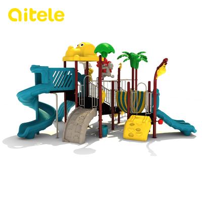 China 2-12 Manufacturer Kids Play Equipment Slide Outdoor Playground for sale