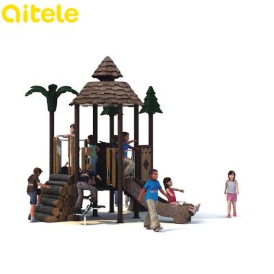 China Playground Plastic Children's Outdoor Games Garden Playthings Equipment for sale