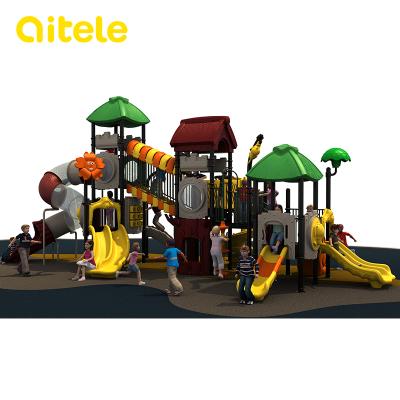 China Amusement Park Children Playground Equipment Outdoor Playhouse Outdoor Playground for sale