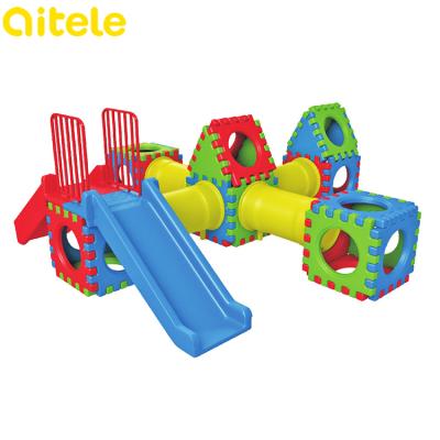 China galvanized pipe & LLDPE Kid's Games Zone Indoor Soft Foam Playground Equipment for sale