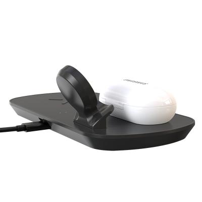 China OCP 3 in 1 Fast Mobile Phone Qi Wireless Charging Dock Stand for Samsung Watch Active, Earbuds for sale