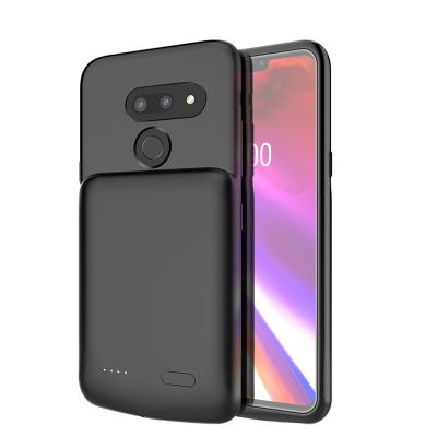 China LED Display Mobile Phone G8 Battery Case 4700mAh Phone Power Case Charger Battery Case For LG G8 for sale