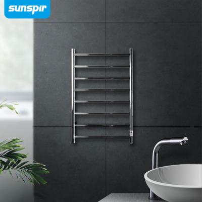 China Hotel Heated Heater Wholesale Stainless Steel 304 Towel Rail For Bathroom for sale