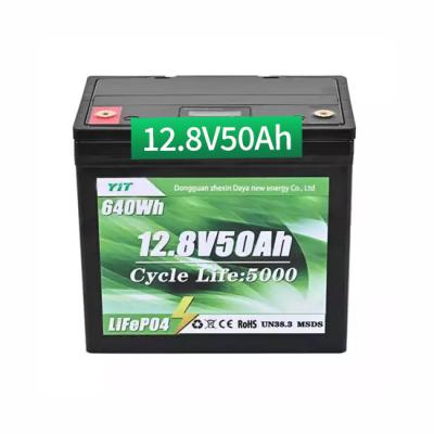 China SUBMARINES YIT 12.8V 30AH 50AH 100AH LiFePO4 Lithium Battery For Lead Acid Replacement Te koop