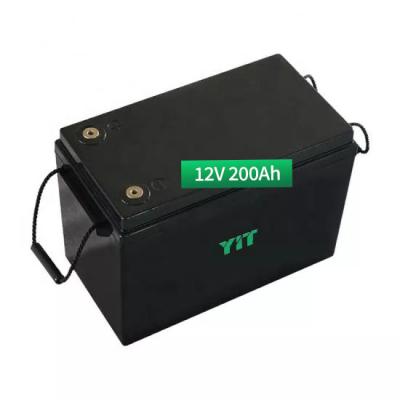 China BOATS YIT 12V 200Ah High Capacity Lifepo4 Lithium Iron Phosphate Battery  For Lead Acid Replacement à venda