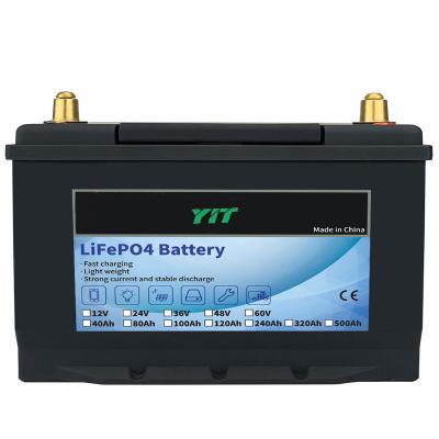 Chine Home Appliances YIT 24v 40ah 60ah 80ah 100ah  Lifepo4 Battery Lithium Ion Battery Pack For Ev Ups Agv à vendre