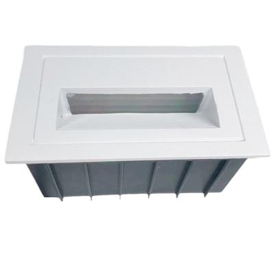 China Hot Sale Ip65 Aluminum Road House And Recessed Frosted Glass Led Stair Light For Garden And Plaza for sale