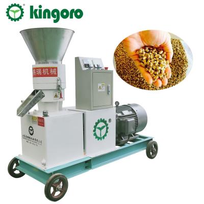 China Poultry Farm Small Size For Farm Use Chicken Feed Pellet Making Machine for sale