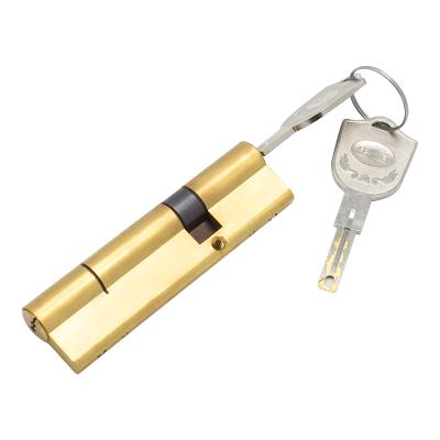 China Jiliya Security Brass Locks Core Double Tier Super Class B Bedroom Door Lock Compound Cylinder for sale