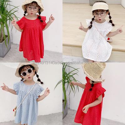 China Lastest Washable Dress Designs For Girls Factory Wholesales Kids Dresses Summer Baby Clothes for sale