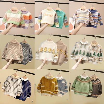 China Current Warm Winter Sweater and Autumn Baby Knitted Wholesale Children's Sweater Children's Sweaters Baby and Boys Knitted Woolen Sweaters for sale