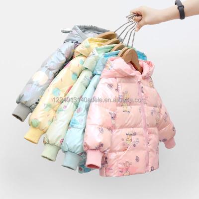 China wholesale Anti-wrinkle New Children's Down Jacket Korean Children's Padded Jacket Boy's Girl's Padded Jacket Cotton-Padded Hooded Baby for sale