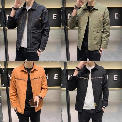 China Factory Wholesale High Quality Casual Men's Jacket Zipper Winter Custom Jackets Waterproof For Men Bomber Jackets for sale